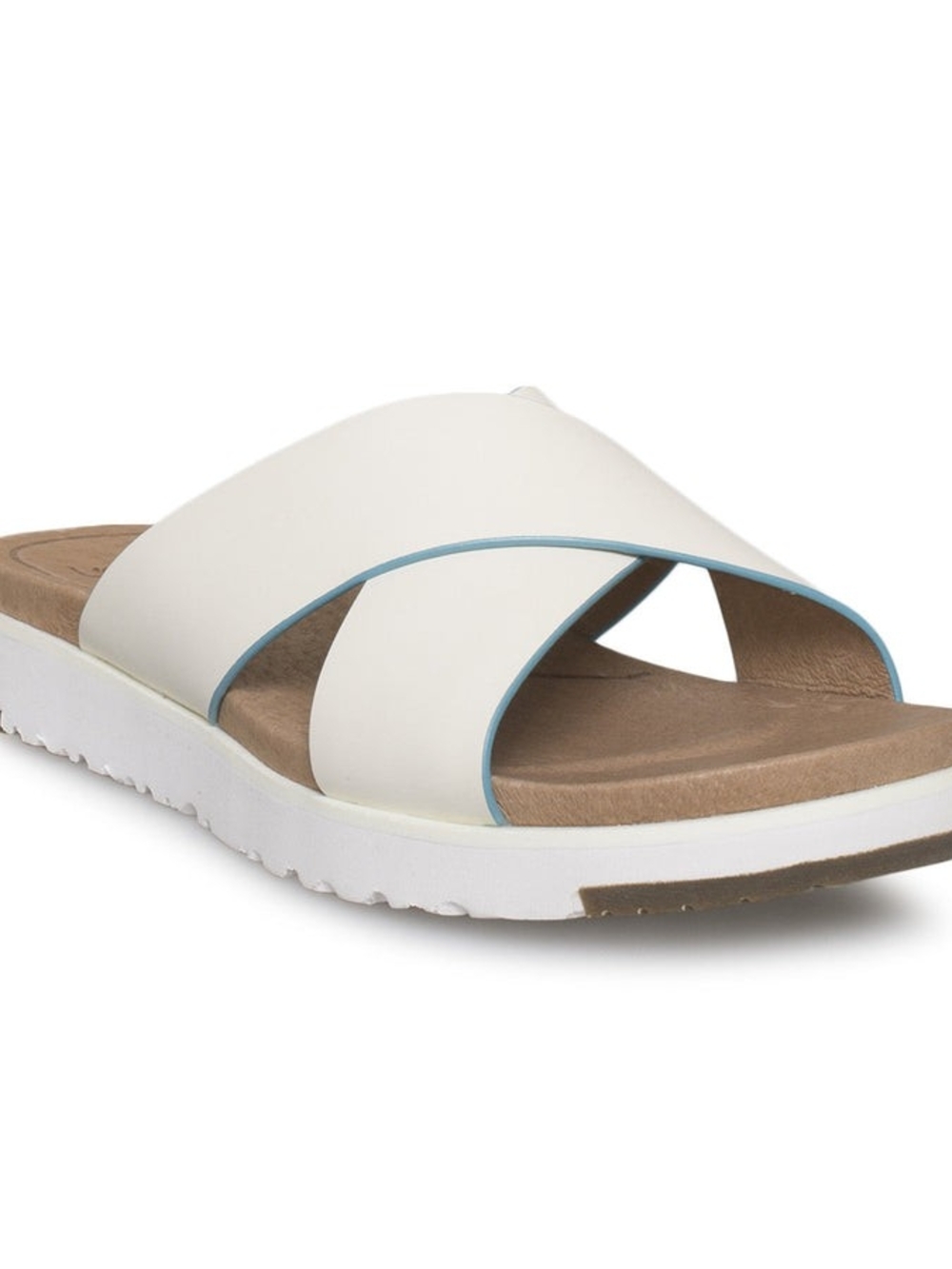 UGG Australia White Kari Slides